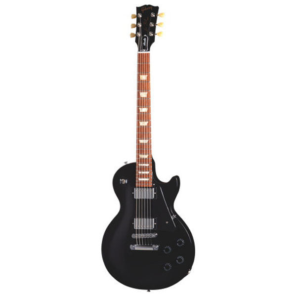 gibson electric guitars gibson les paul studio electric guitar (lpstuebch1) - ebony