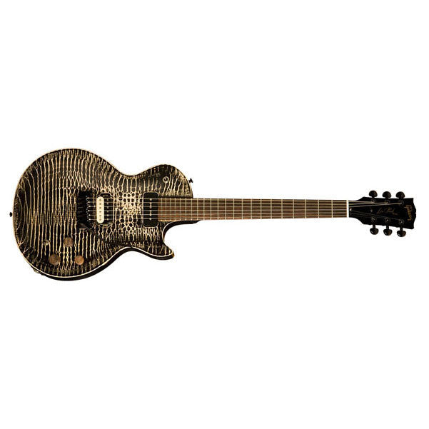 gibson electric guitars gibson lpbg2webt1 les paul bfg w/ tremolo electric guitar - worn ebony