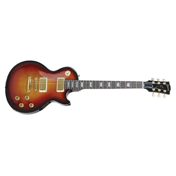 gibson electric guitars gibson lpstfich1 les paul studio electric guitar - fire burst