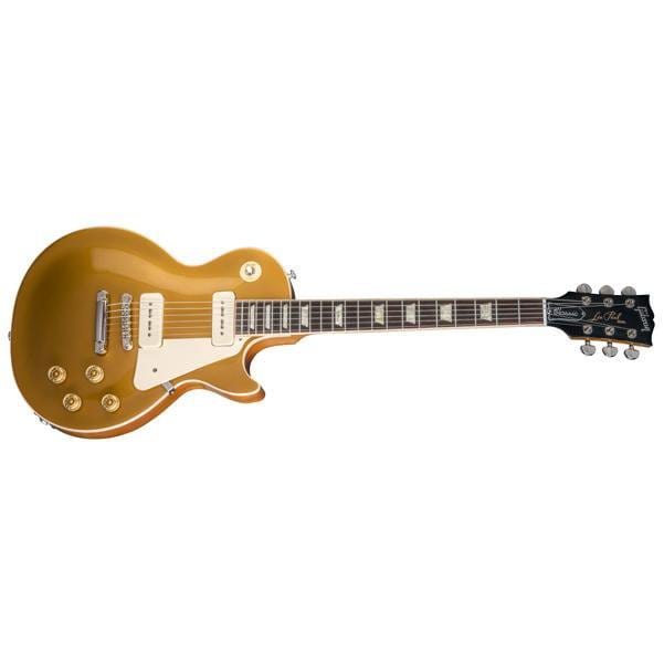 gibson electric guitars gold top gibson les paul classic 2018 6-string electric guitar - rosewood fretboard