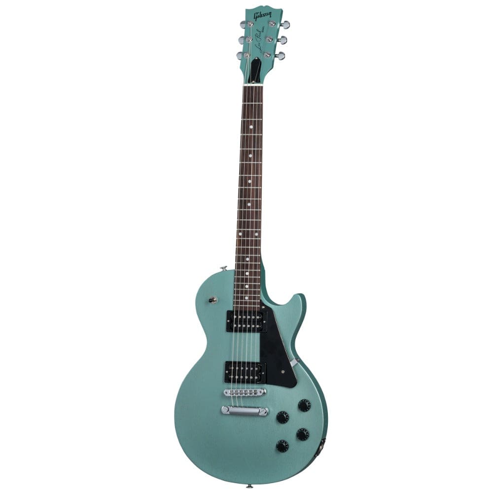 gibson electric guitars inverness green satin gibson les paul modern lite 6 string electric guitar #color_inverness-green-satin