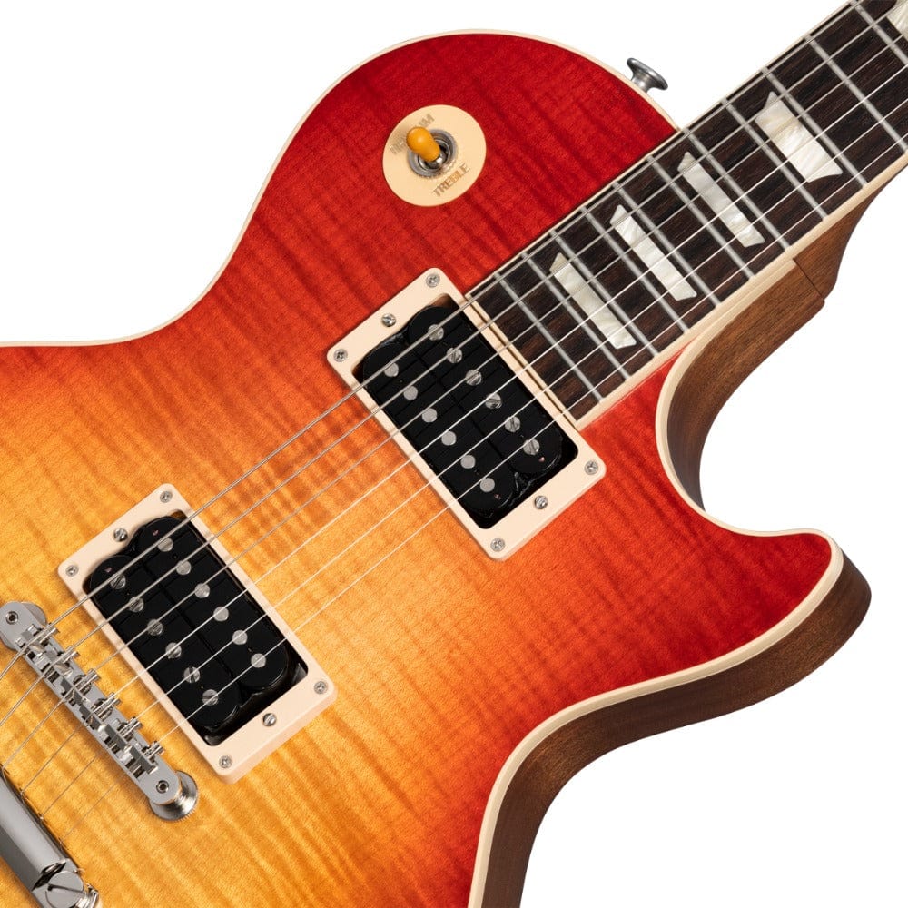 gibson electric guitars vintage cherry gibson les paul standard 60s faded 6 string electric guitar