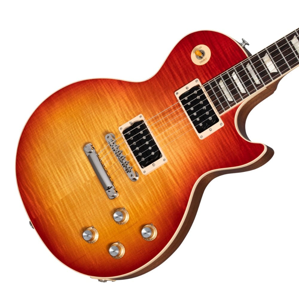 gibson electric guitars vintage cherry gibson les paul standard 60s faded 6 string electric guitar