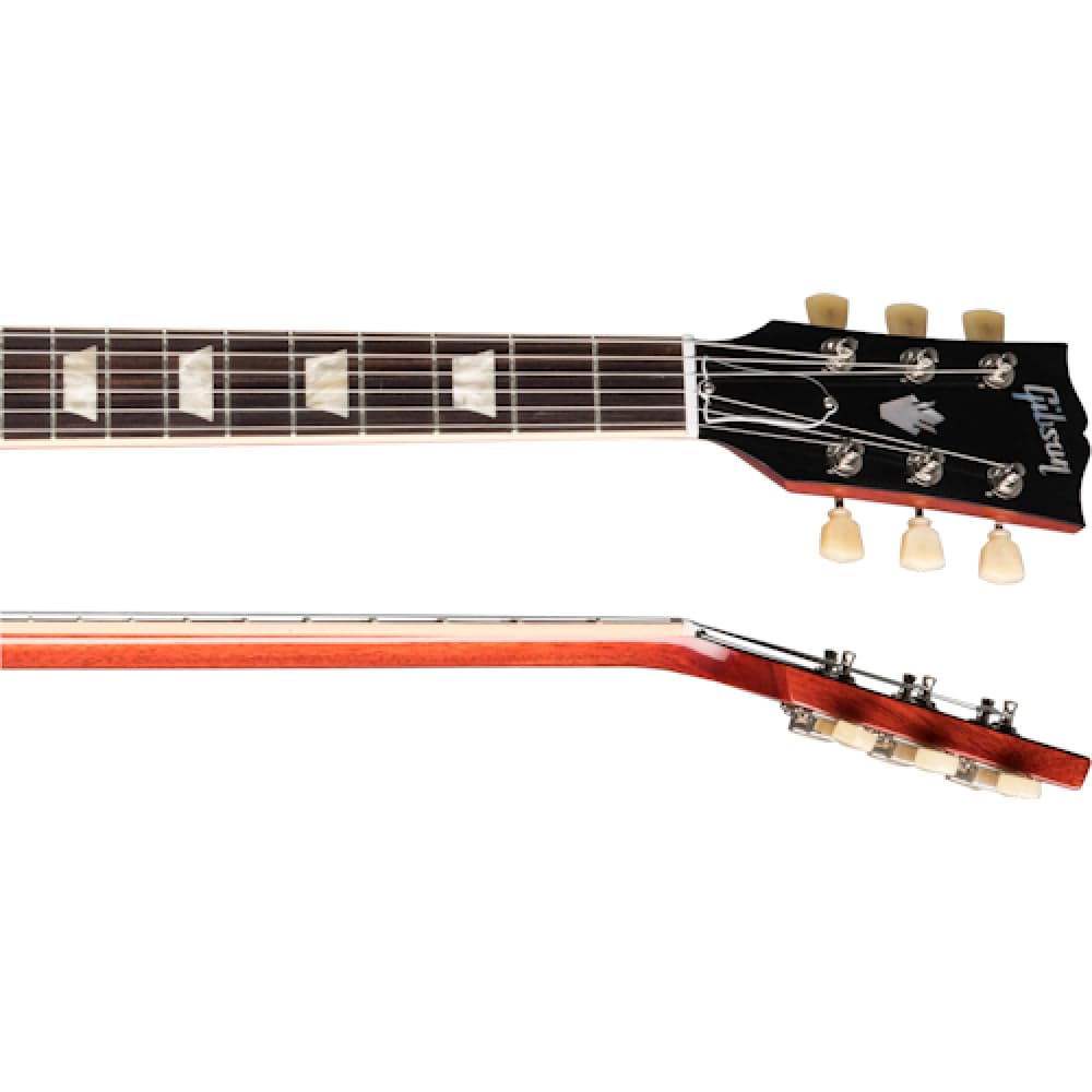 gibson electric guitars vintage cherry gibson sg standard 61 sideways vibrola 6 string electric guitar