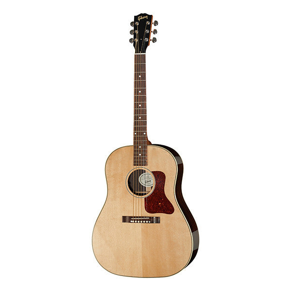 gibson electro acoustic guitars gibson j-29 2016 dreadnought electro acoustic guitar - natural
