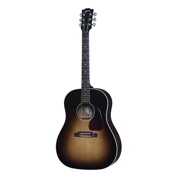 gibson electro acoustic guitars gibson j-45 standard 2016 dreadnought electro acoustic guitar - vintage sunburst