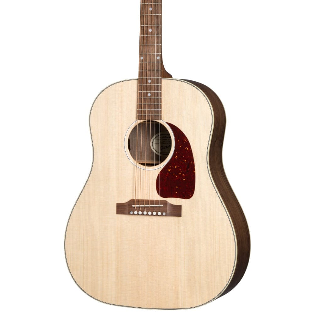 gibson electro acoustic guitars gibson j-45 studio walnut 6-strings electro acoustic guitar #color_satin-natural
