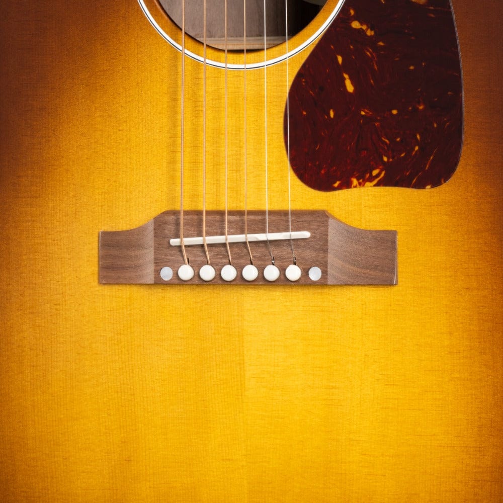 gibson electro acoustic guitars gibson j-45 studio walnut 6-strings electro acoustic guitar #color_satin-natural