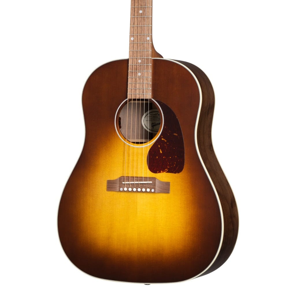 gibson electro acoustic guitars gibson j-45 studio walnut 6-strings electro acoustic guitar #color_satin-natural