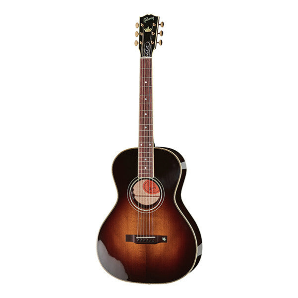 gibson electro acoustic guitars gibson keb mo royale limited dreadnought electro acoustic guitar - vintage sunburst