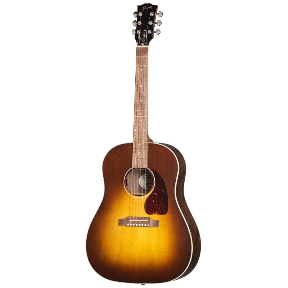 gibson electro acoustic guitars satin walnut burst gibson j-45 studio walnut 6-strings electro acoustic guitar #color_satin-walnut-burst