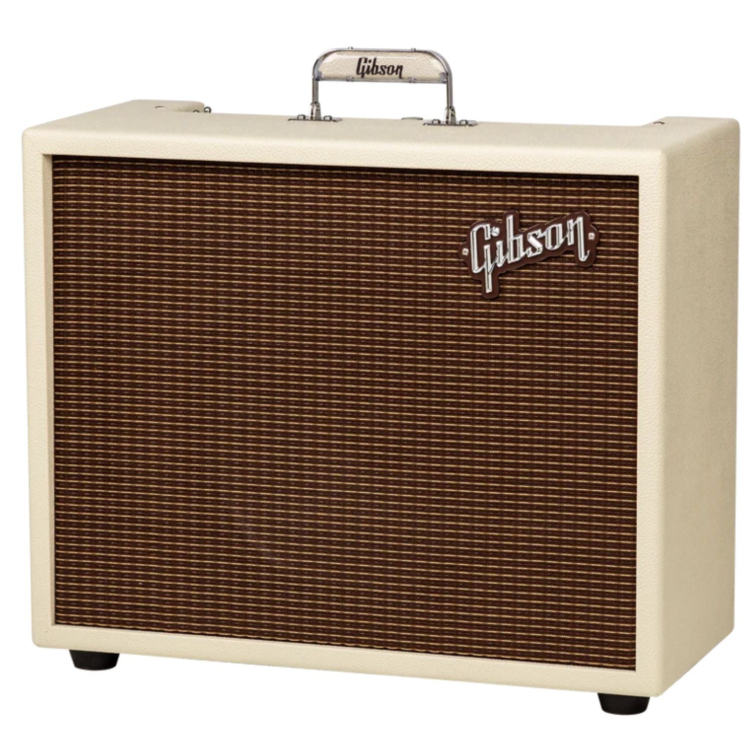 Gibson Guitar Combo Amplifiers Cream Bronco Vinyl with Oxblood Grille Gibson FA20X Falcon 20 1x12 Combo Guitar Amplifier
