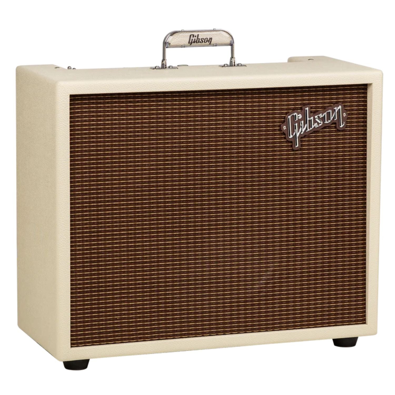 Gibson Guitar Combo Amplifiers Cream Bronco Vinyl with Oxblood Grille Gibson FA20X Falcon 20 1x12 Combo Guitar Amplifier