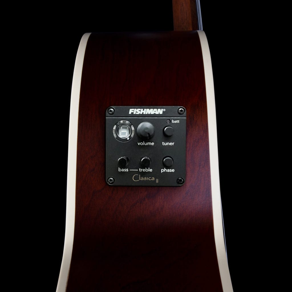 godin classical guitars natural godin etude clasica ii nylon string electro classical guitar - natural