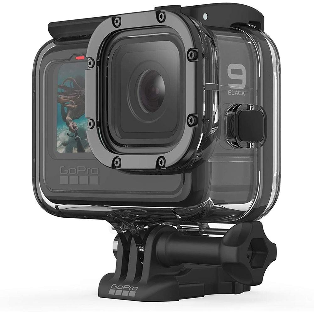 gopro action camera accessories black gopro protective housing waterproof case - black