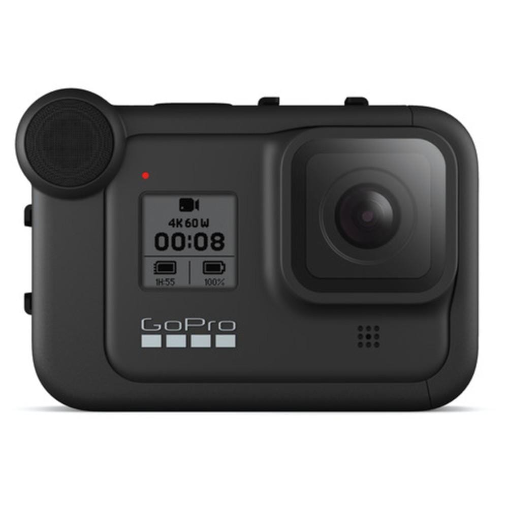 gopro action camera accessories gopro ajfmd 001 media mod for hero8 black