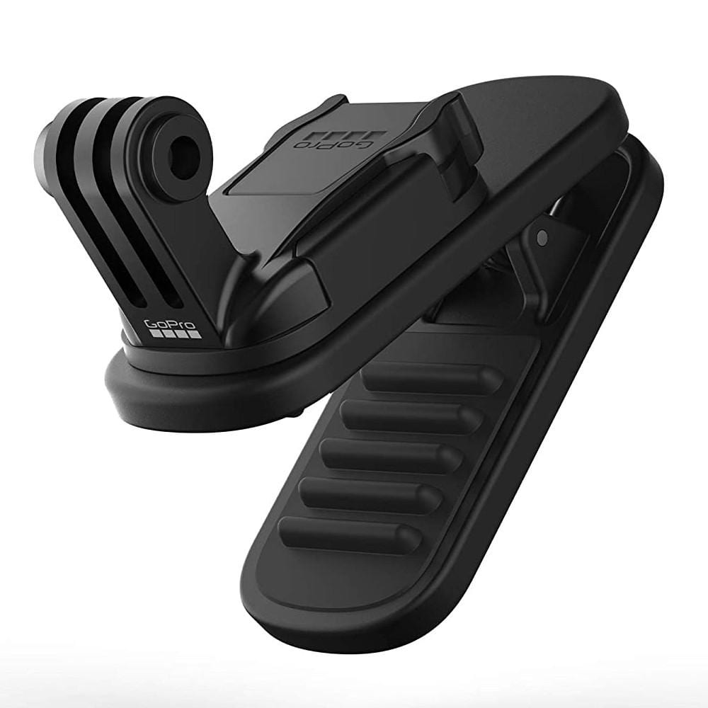 gopro action camera accessories gopro atclp 001 magnetic swivel clip for hero & max cameras- black