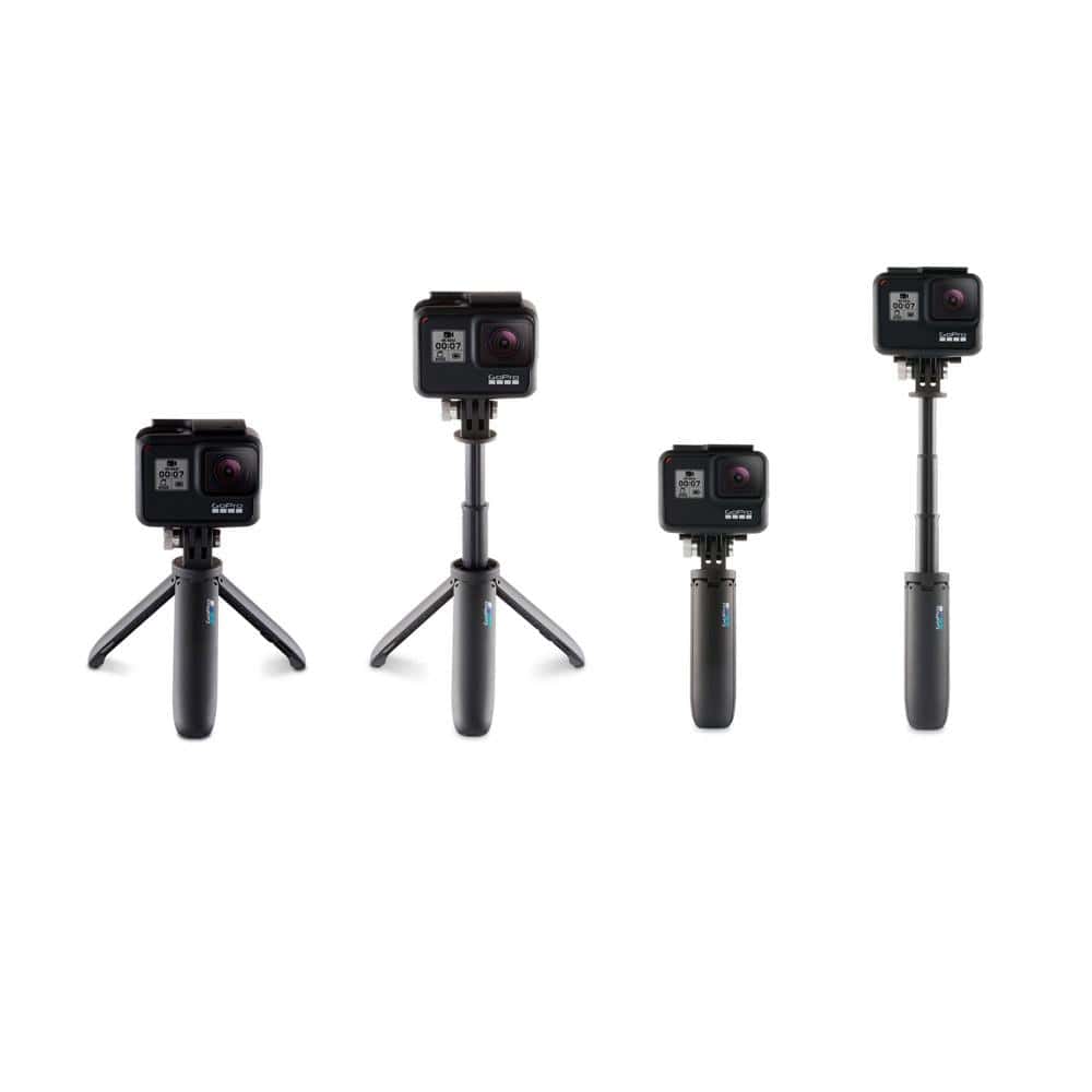 gopro action camera accessories gopro hero travel kit with extension tripod and case