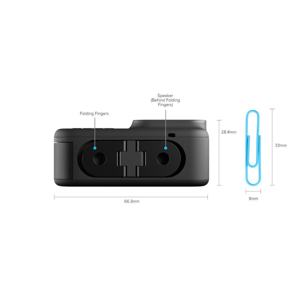 gopro action cameras black gopro hero 8 hypersmooth streamlined 4k action camera with shorty- black with 2 year warranty