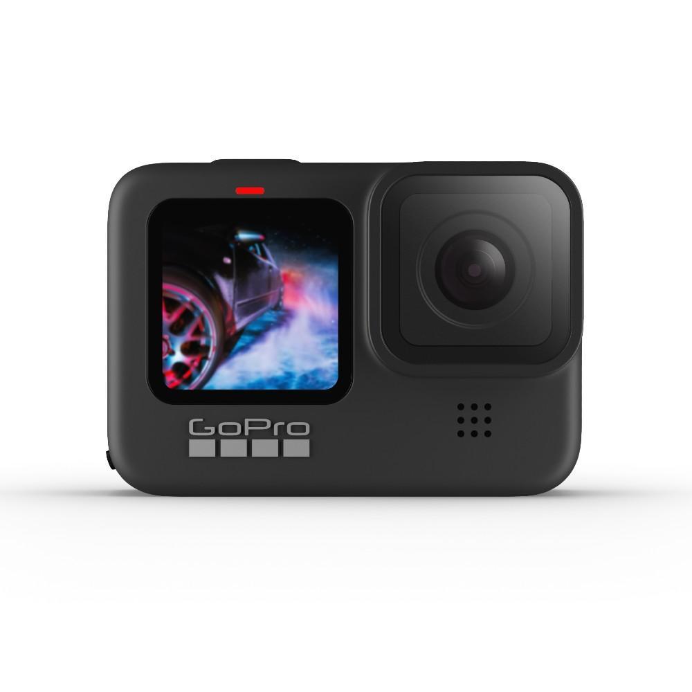 gopro action cameras black gopro hero 9 black 5k video 20mp streaming action camera with battery and charger