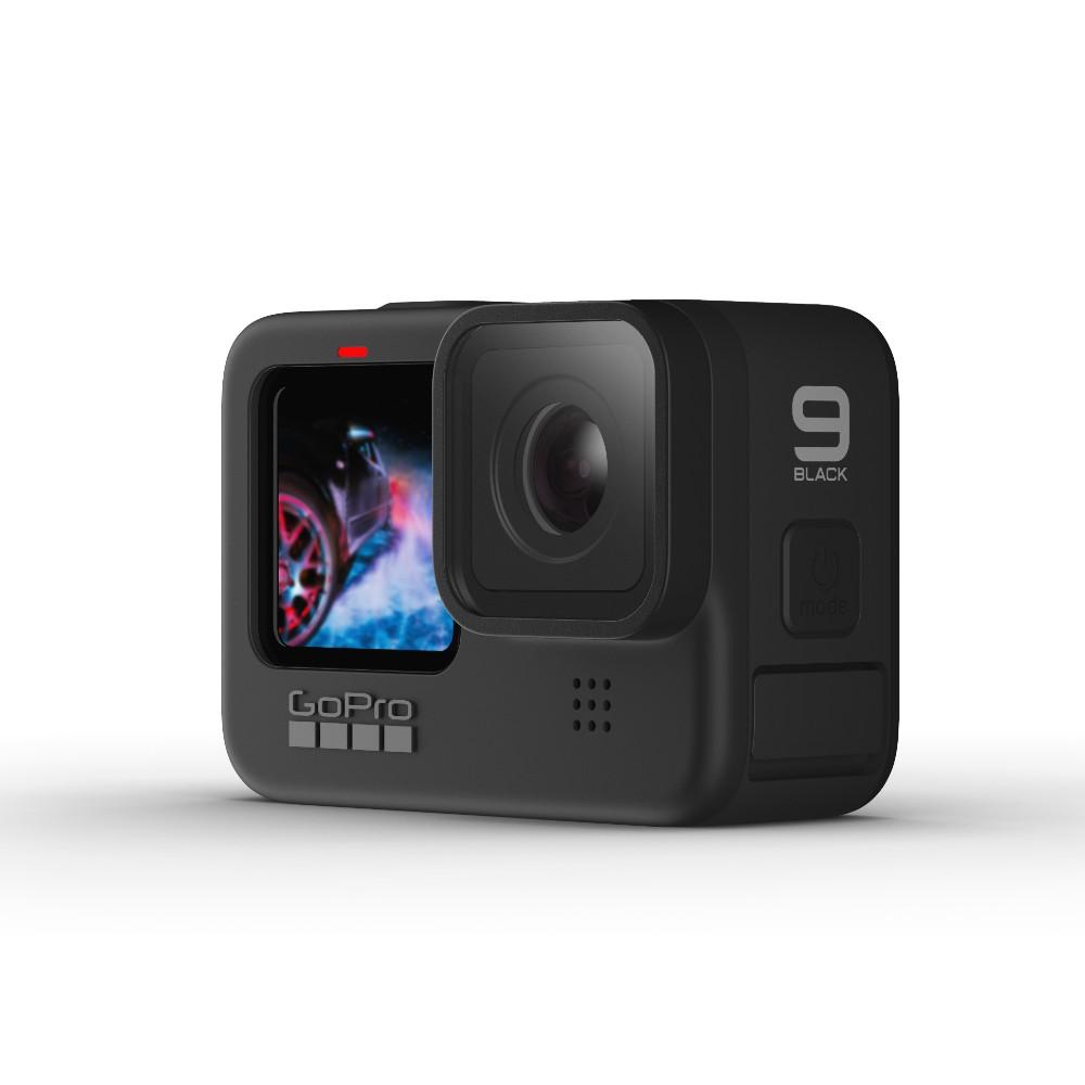 gopro action cameras black gopro hero 9 black 5k video 20mp streaming action camera with battery and charger
