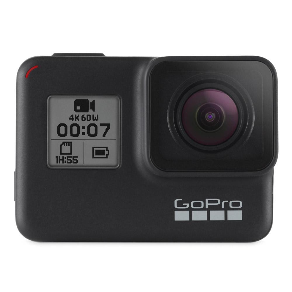 gopro action cameras gopro hero7 black 4k action camera with sports performance combo kit