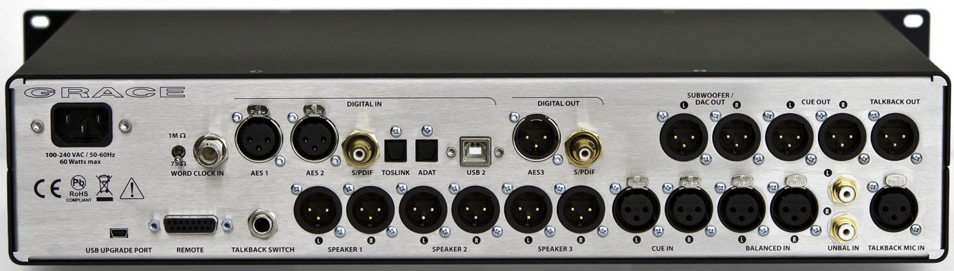 grace design studio monitor controllers grace design m905