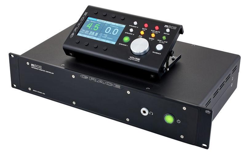grace design studio monitor controllers grace design m905 black