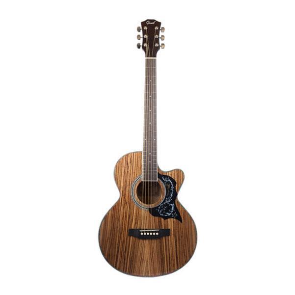 grail acoustic guitars grail a190czb 39 inches acoustic guitar - zebra top