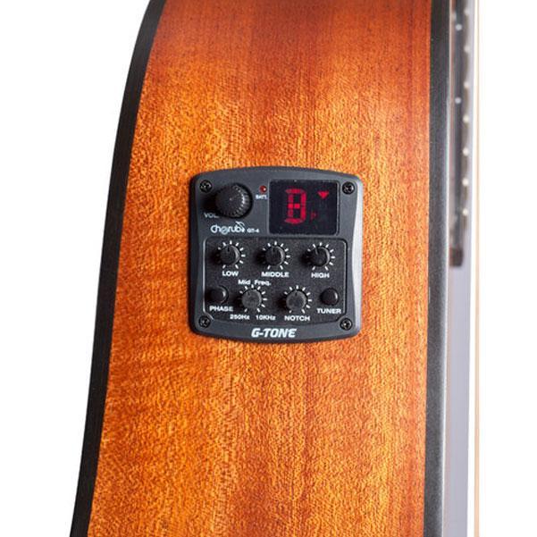 grail electro acoustic guitars grail d310ce 41 inches electro-acoustic guitar - sapele