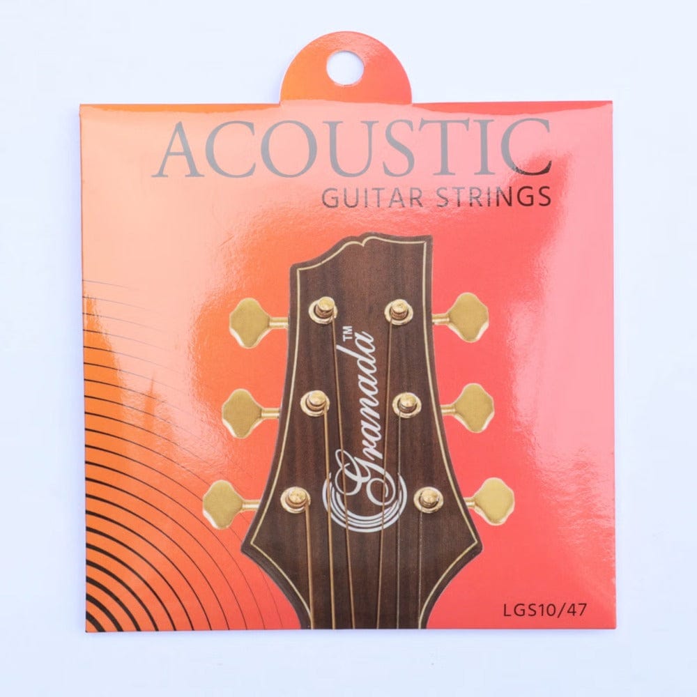 granada acoustic guitar strings granada lgs10-47 acoustic guitar string set - .010 - 0.047