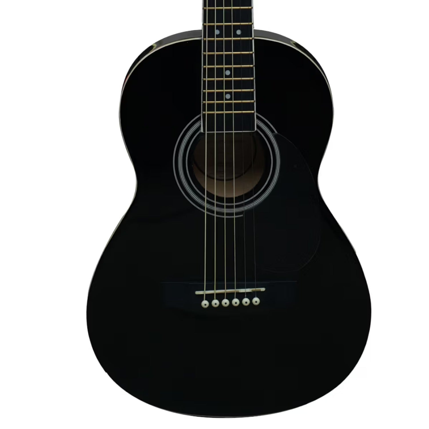 Granada Acoustic Guitars Black Granada GL110-F Junior 6 String Acoustic Guitar