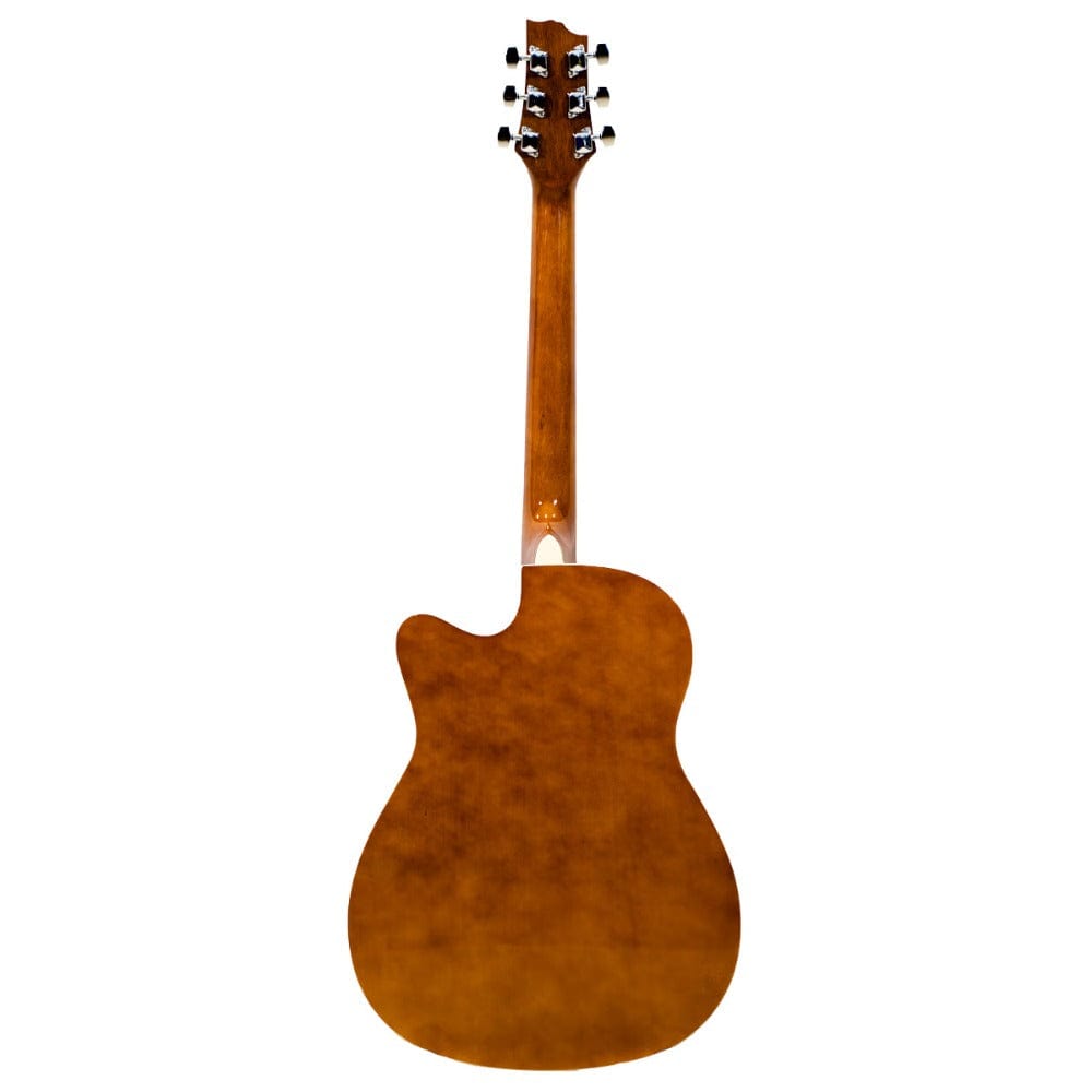 granada acoustic guitars granada gl112c-f medium cutaway 6 string acoustic guitar #color_natural