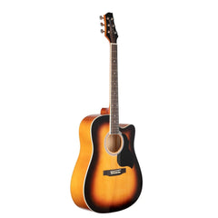 Granada Acoustic Guitars Granada GL113D-C 6 String Cutaway Acoustic Guitar