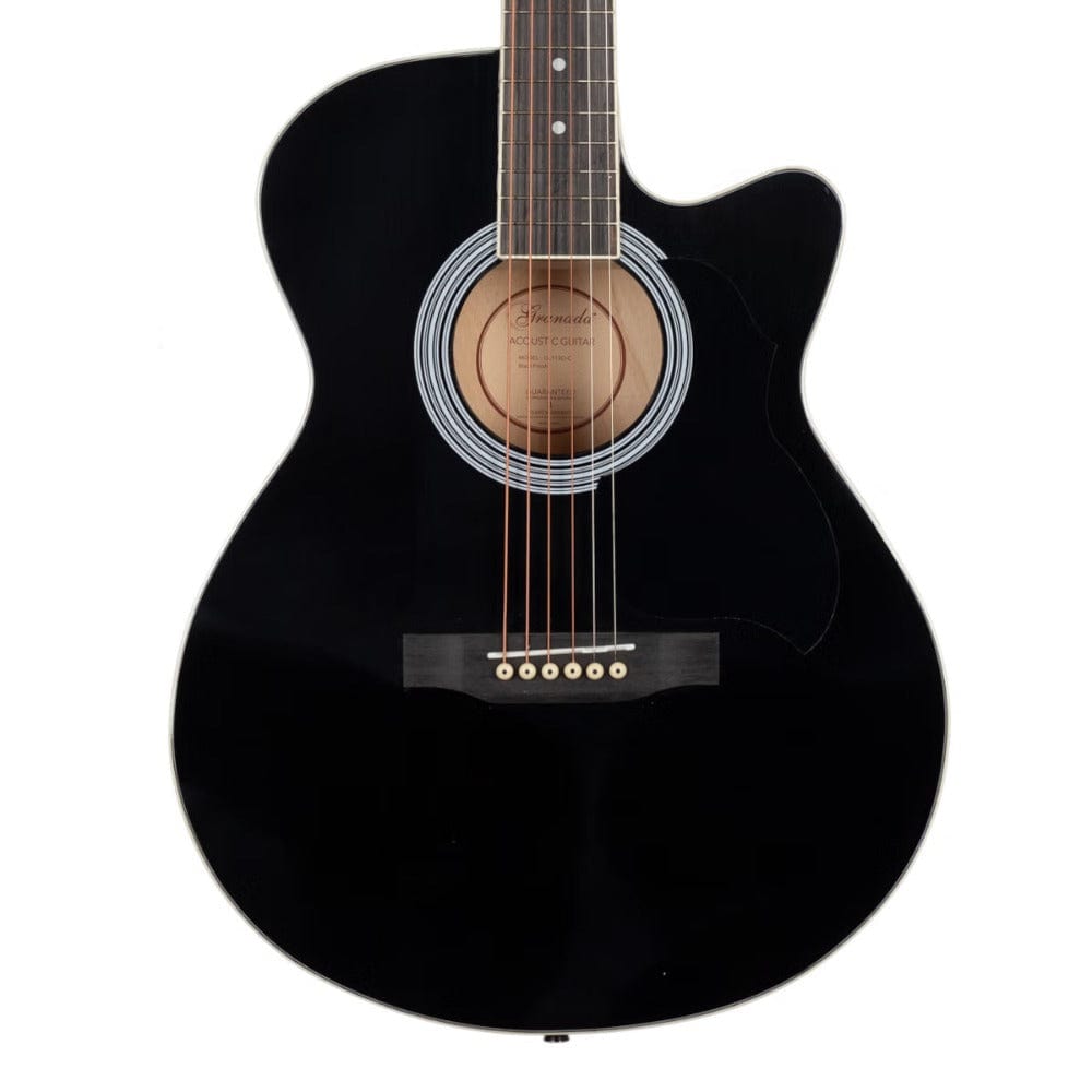 granada acoustic guitars granada gl113o-c 6 string cutaway acoustic guitar