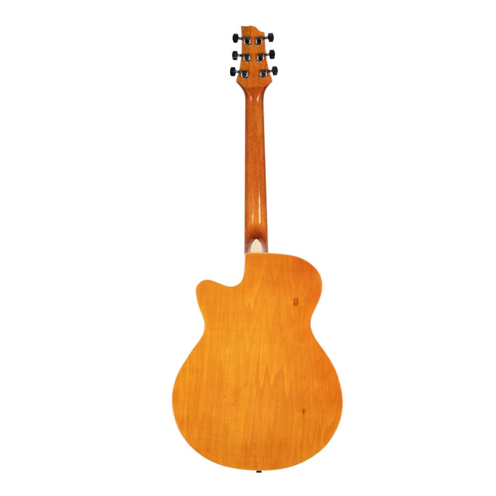 granada acoustic guitars granada gl113o-c 6 string cutaway acoustic guitar #color_natural-gloss