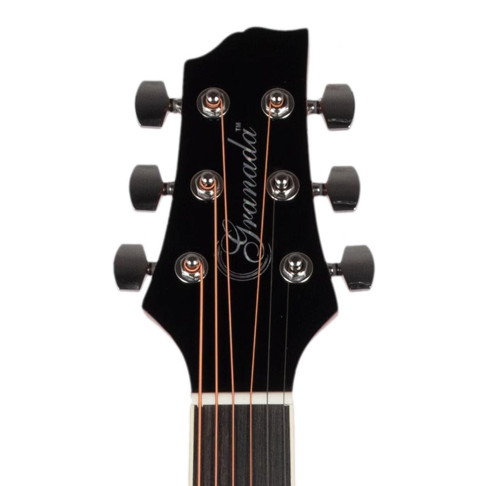 granada acoustic guitars granada gl113o-c 6 string cutaway acoustic guitar #color_vintage-sunburst-gloss