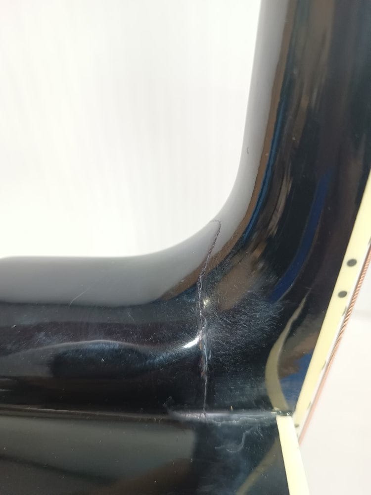 granada acoustic guitars granada prld-14c acoustic guitar - black - open box b stock