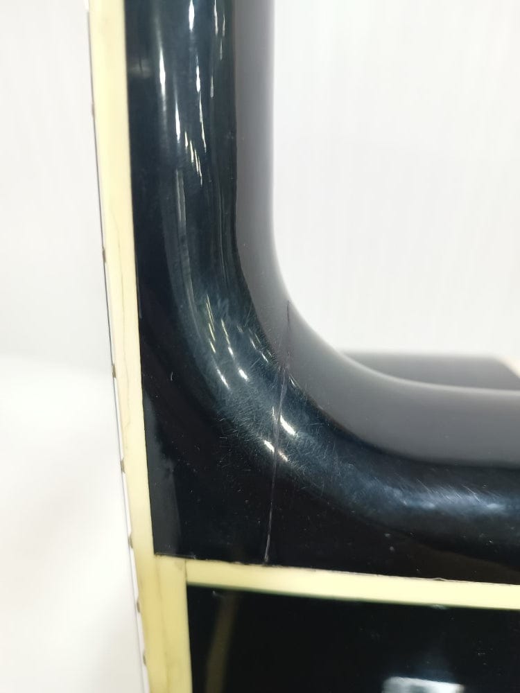 granada acoustic guitars granada prld-14c acoustic guitar - black - open box b stock