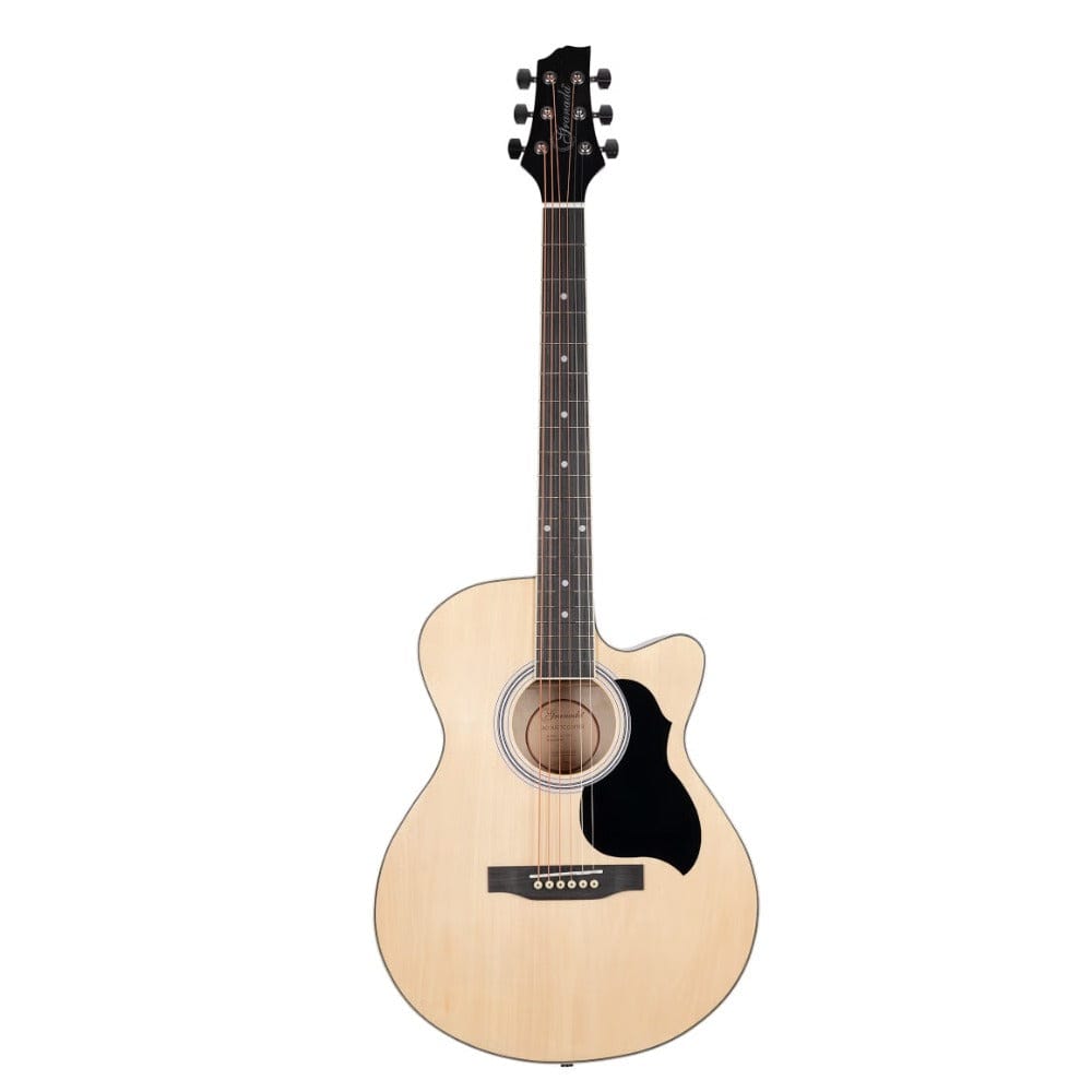 granada acoustic guitars natural gloss granada gl113o-c 6 string cutaway acoustic guitar #color_natural-gloss