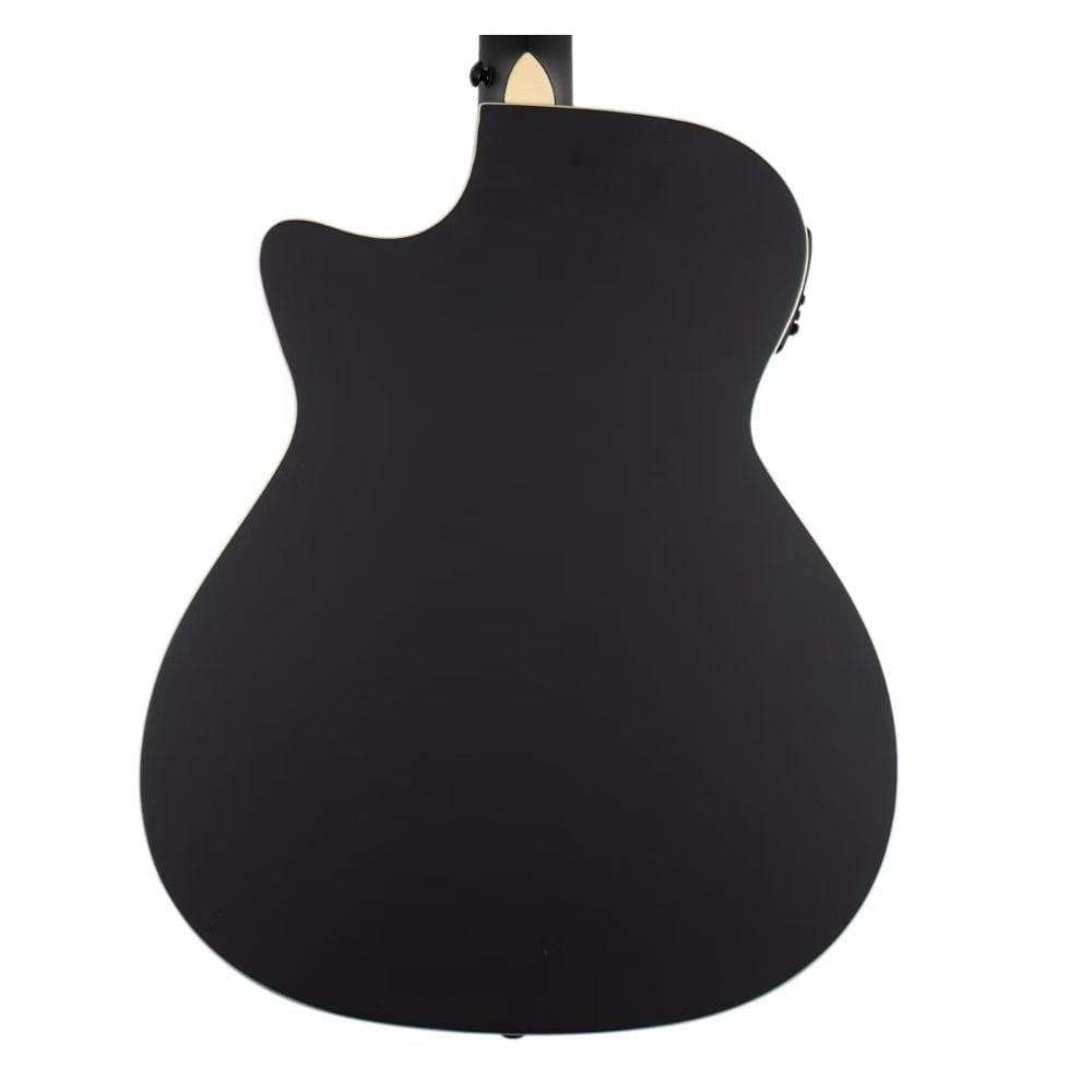 granada electro acoustic guitars black matte granada gl240c-ceq 6 string electro acoustic guitar