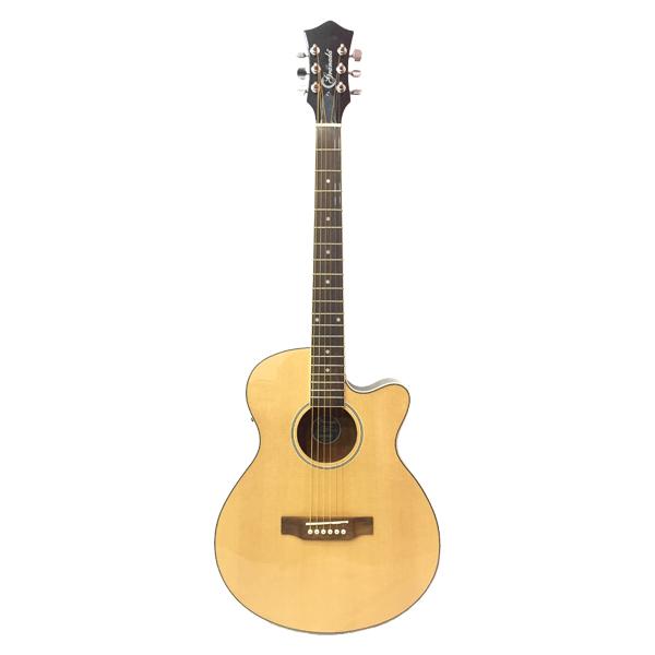 granada electro acoustic guitars granada gc-100ceq electro acoustic guitar - natural