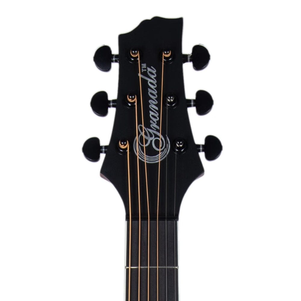 granada electro acoustic guitars granada gl240c-ceq 6 string electro acoustic guitar #color_natural-matt