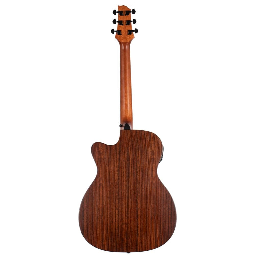 granada electro acoustic guitars natural matt granada gl242a-ceq 6 string electro acoustic guitar - natural matt