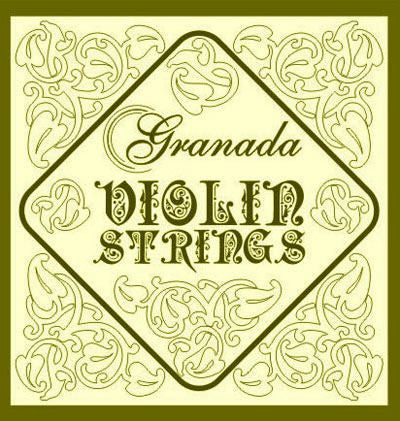granada violin strings granada violin string - regular gauge