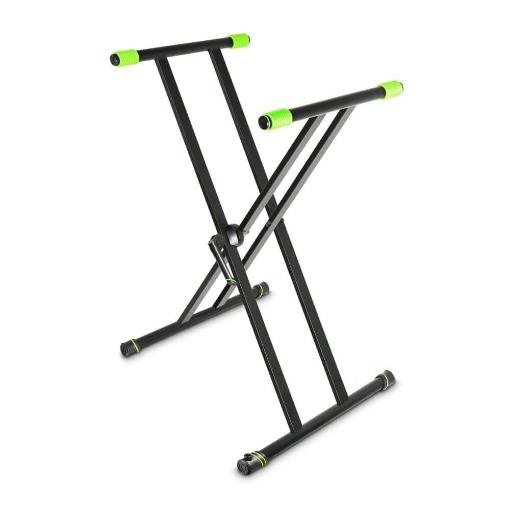 gravity keyboard stands gravity ksx 2 keyboard stand x-form double - black