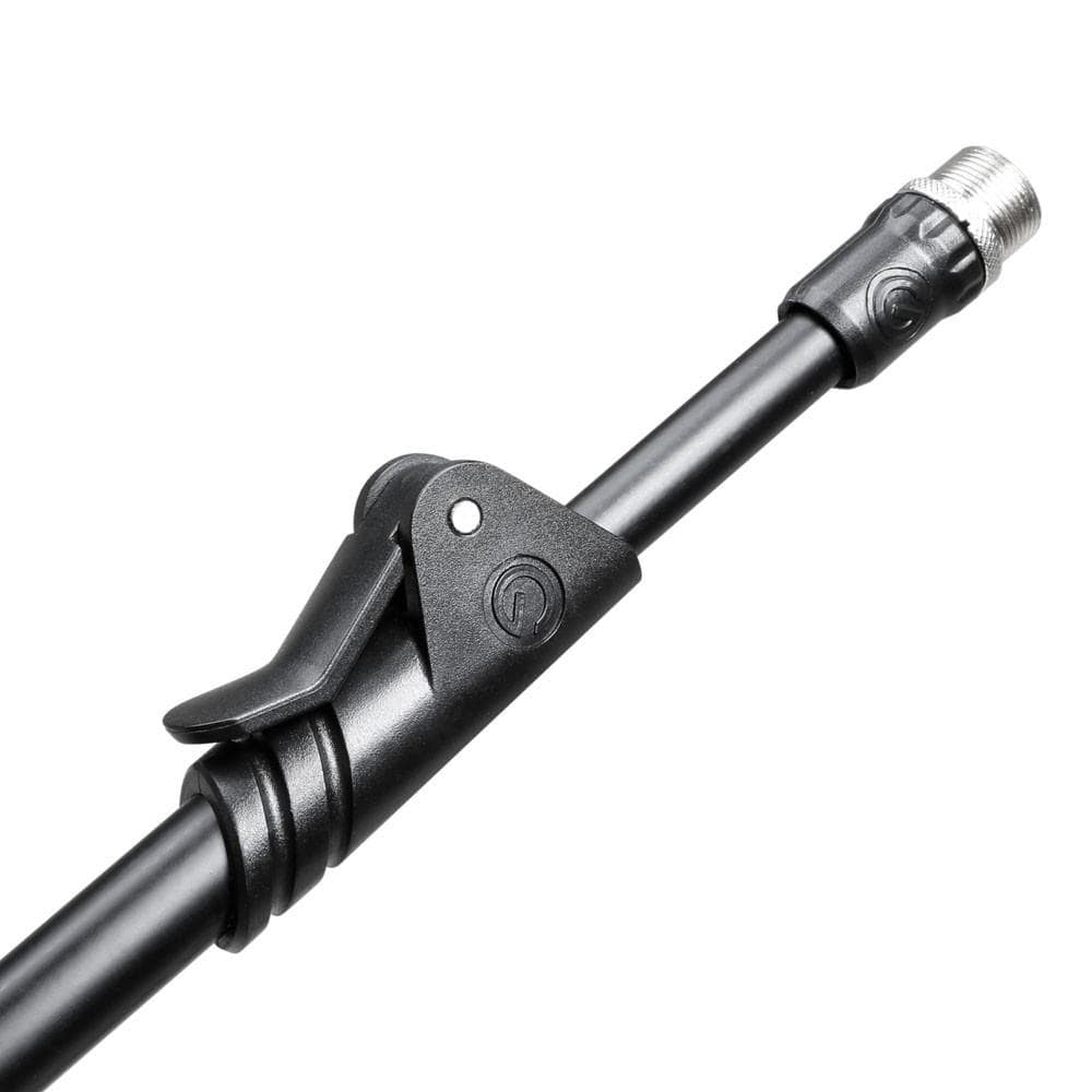 gravity microphone stands gravity gms4222b short microphone stand with folding tripod base
