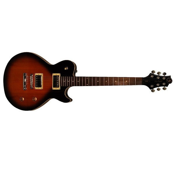 greg bennett electric guitars greg bennett av-1 avion electric guitar (vintage sunburst)