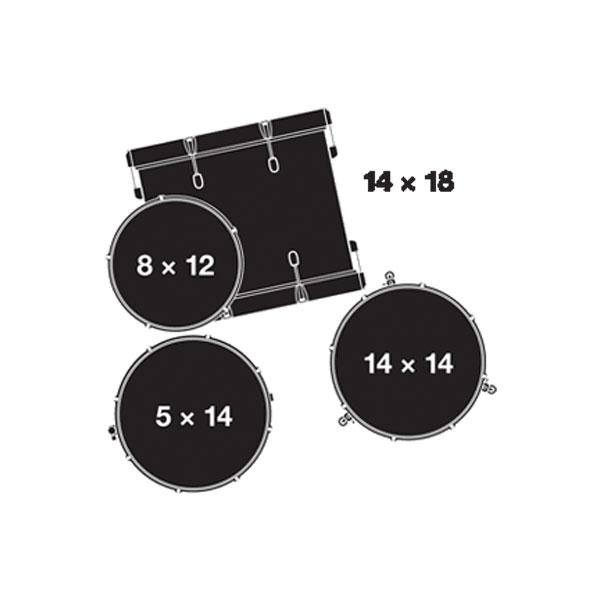 gretsch acoustic drum kits gretsch catalina club acoustic drumkit - satin walnut glaze