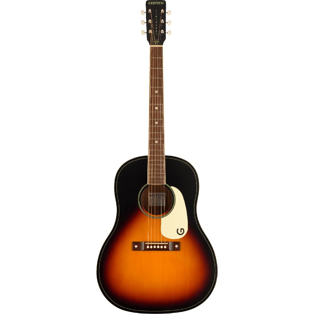 gretsch acoustic guitars rex burst gretsch jim dandy dreadnought 6 string acoustic guitar